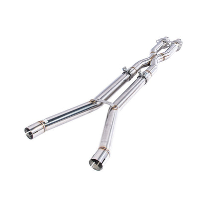 2009-13 Chevrolet Corvette C6 6.2L V8 LS3 Stainless Steel 2.5 In X Pipe image 1
