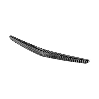 2013-18 Cadillac ATS ATS-V Sedan DRY CARBON FIBER Rear Trunk Applique Insert Trim image 2