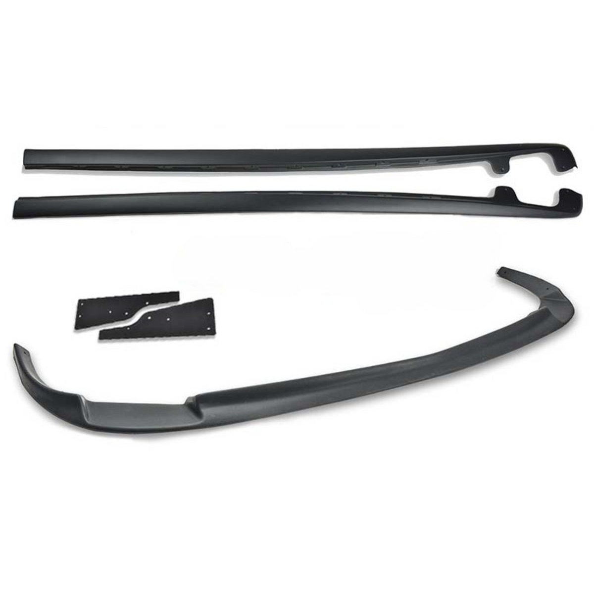 Corvette C6 Base | ZR1 Conversion Front Splitter Lip Side Skirts Rocker Panels image 24