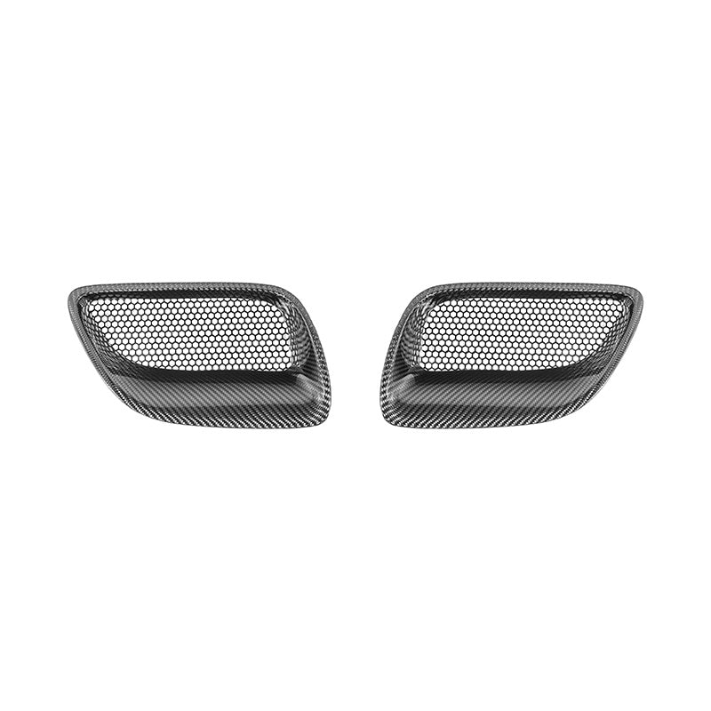 2004-06 Pontiac GTO Dry Carbon Fiber Replacement Front Mesh Grille Insert image 1