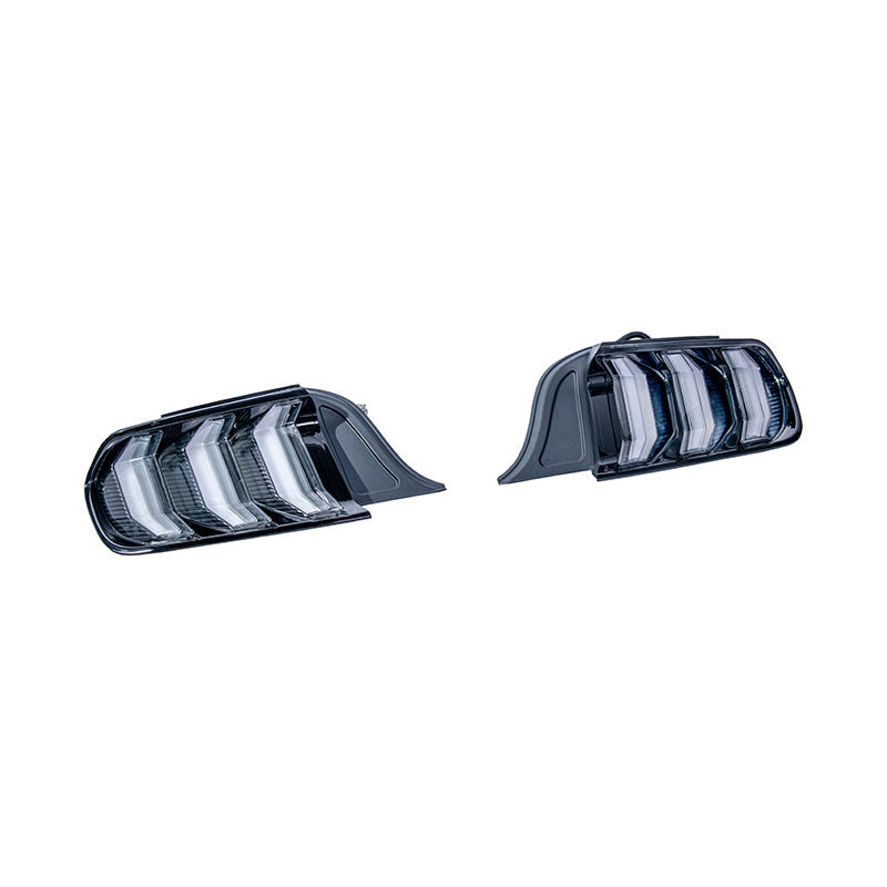 2015-23 Ford Mustang Signal LED XB RED / Clear Rear Taillight image 1
