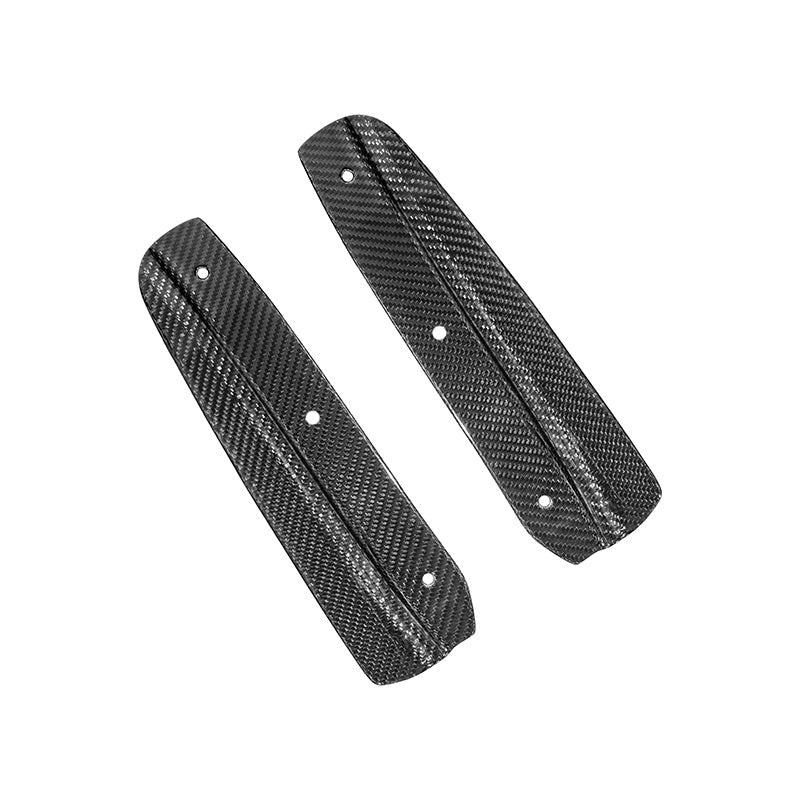 2020-Up Cadillac CT4-V Blackwing CARBON FIBER Front Splitter Side Wheel Arch image 2