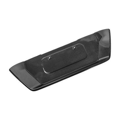 Corvette C8 Z06 DRY CARBON FIBER License Plate Backing image 2