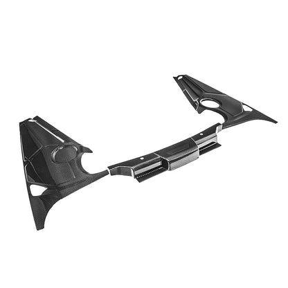 Corvette C8 DRY CARBON FIBER Coupe Engine Bay Panel Cover (3-Pieces Version) image 2