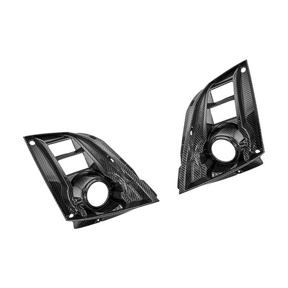 2009-15 CTS-V Dry Carbon Fiber Headlights Internal Lens Cover image 1