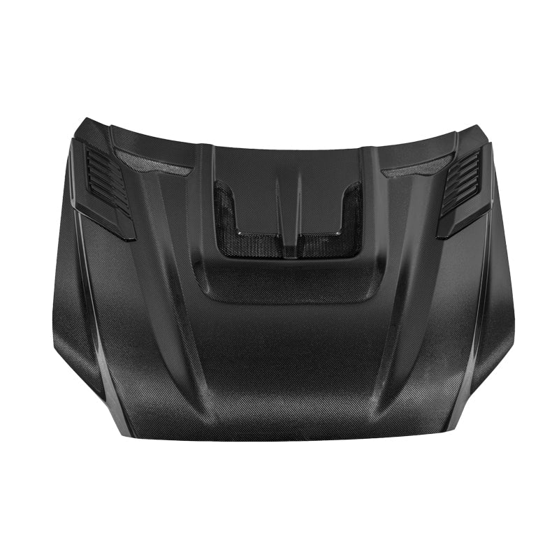 2022-Up Toyota Tundra | EOS CARBON FIBER Front Vented Hood Cover w/ Side Vent image 2