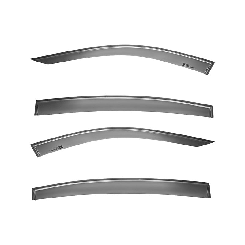20-Up Cadillac CT5 Smoke Tinted Side Vent Window Rain Deflectors image 2