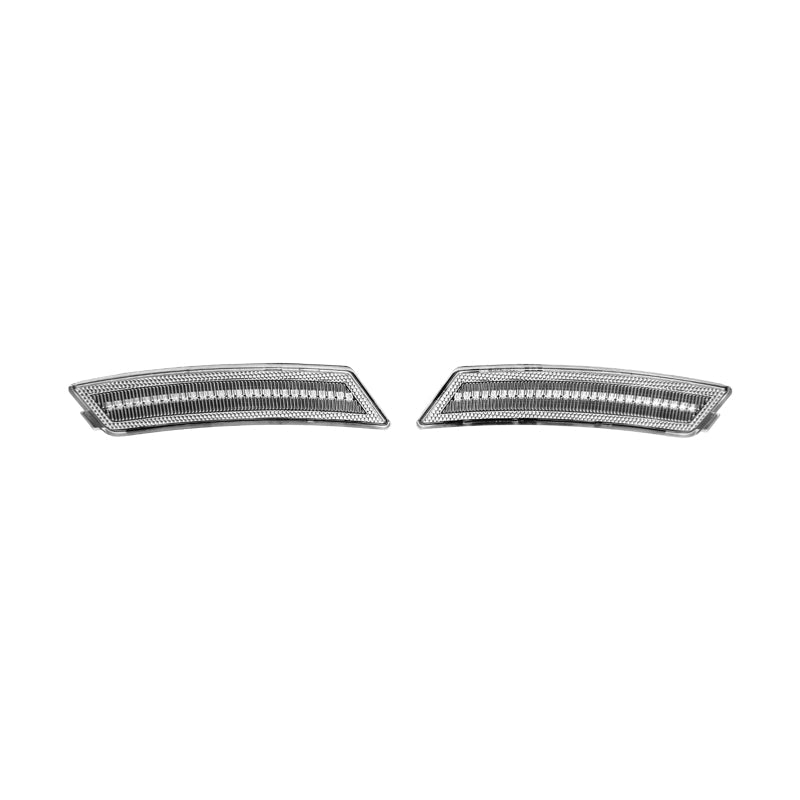 2020-Up Cadillac CT5 | Front Bumper Amber LED Side Marker Lights image 2