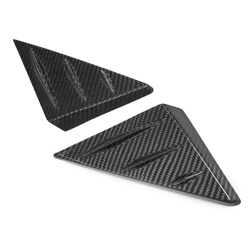 Chevrolet Corvette C8 DRY CARBON FIBER Anti Wind Buffeting Cover image 2