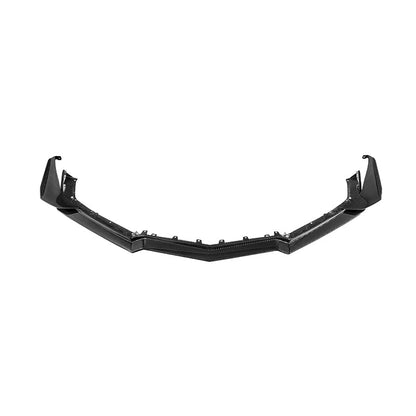 Corvette C8 Z06 | Z07 DRY Carbon Fiber Front Splitter & No Drill Canards image 2