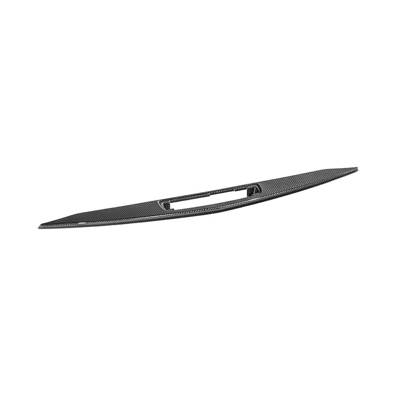 2022-Up Cadillac CT5 Dry Carbon Fiber Rear Deck Lid Center Applique Trunk Insert image 2