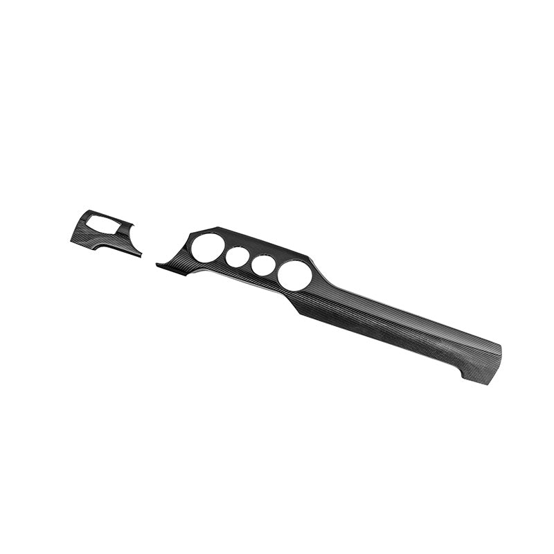 2015-23 Ford Mustang DRY CARBON FIBER Instrument Dashboard Panel Trim image 1