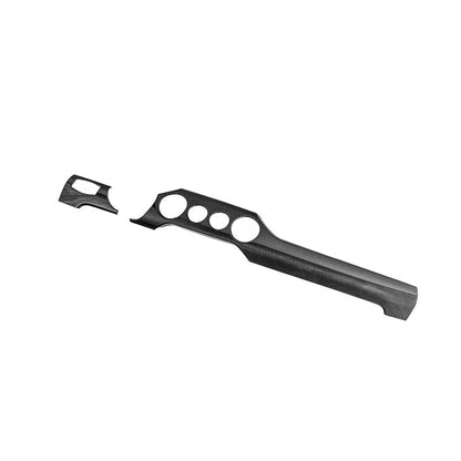 2015-23 Ford Mustang DRY CARBON FIBER Instrument Dashboard Panel Trim image 1