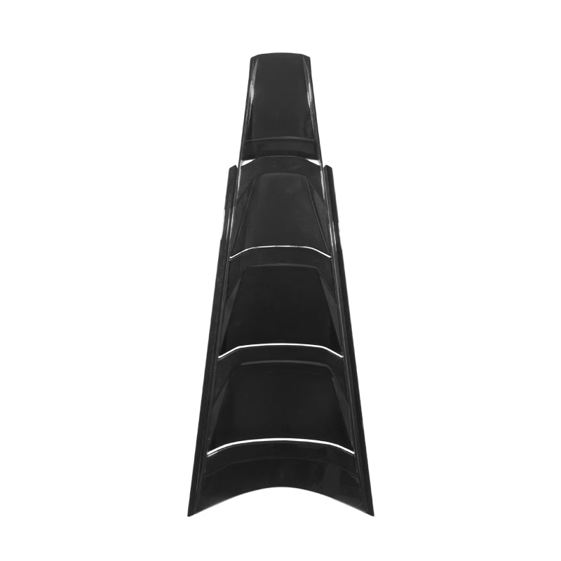 Corvette C8 | ZR1 Style CARBON FLASH Rear Window Vent Louver Cover image 2