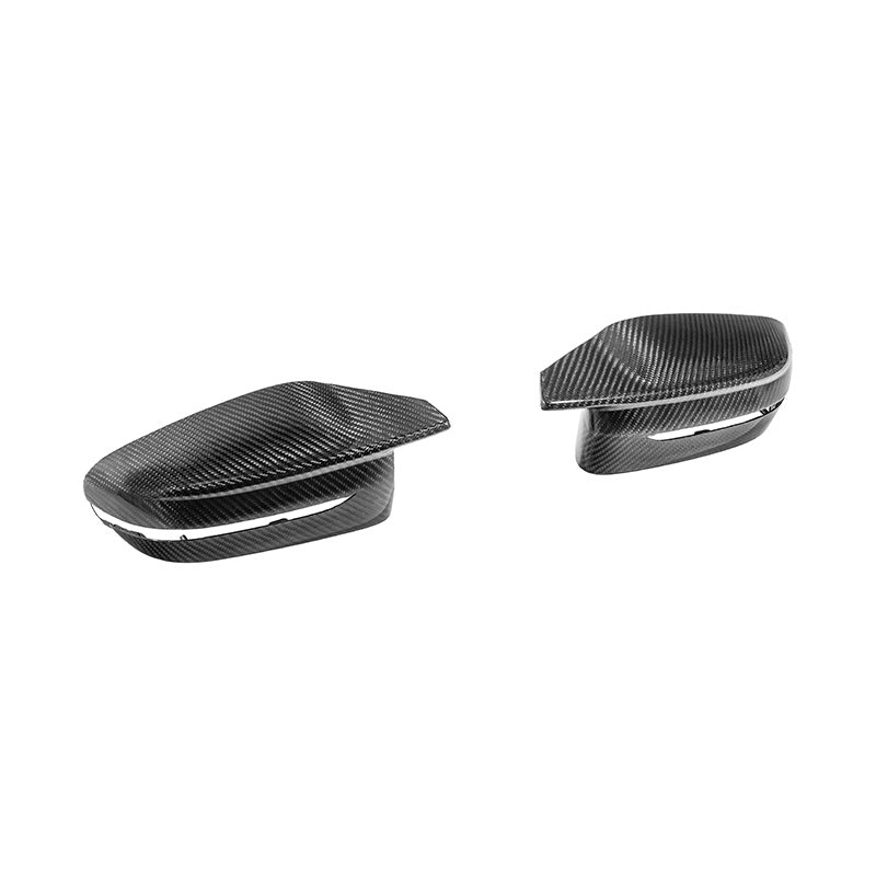 2021-Up BMW G87 M2 G80 M3 G82 M4 | Factory Style DRY CARBON FIBER Mirror Cover Cap image 2