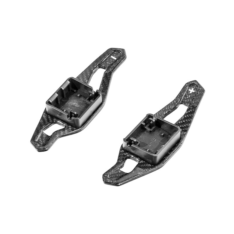 Corvette C8 Lamborghini Style CARBON FIBER Steering Wheel Paddle Shifter image 2
