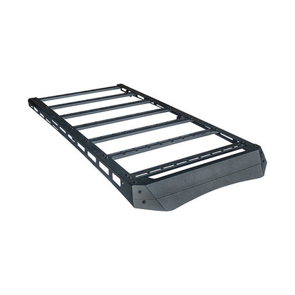 2010-24 Toyota 4Runner V2 Carbon Steel Black Top Roof Rack Cargo Carrier image 2