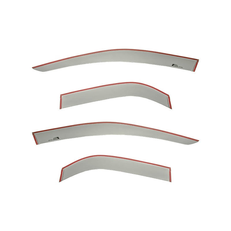2003-08 Cadillac CTS Smoke Tinted Side Vent Window Rain Deflectors image 1