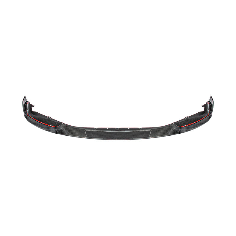2023-Up BMW G87 M2 | TR Style 3PCS Dry Carbon Fiber Front Bumper Splitter Lip image 2
