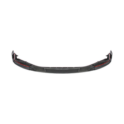 2023-Up BMW G87 M2 | TR Style 3PCS Dry Carbon Fiber Front Bumper Splitter Lip image 2