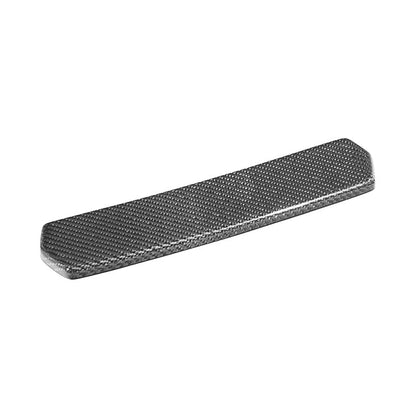 2024-Up Ford Mustang S650 Dry Carbon Fiber Rear Spoiler Applique Bumper Hole Cover image 1