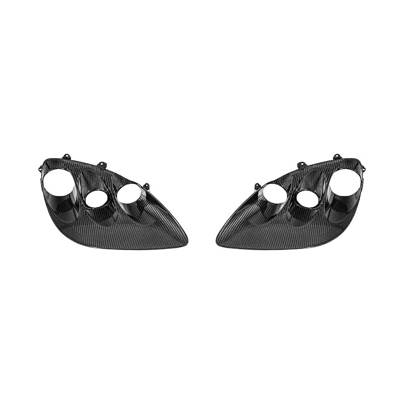 2005-13 Corvette C6 Replacment DRY CARBON FIBER Headlights Housing image 2