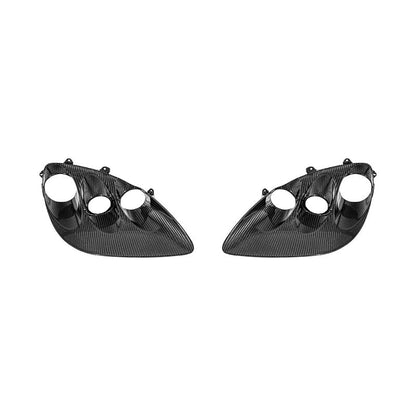 2005-13 Corvette C6 Replacment DRY CARBON FIBER Headlights Housing image 2