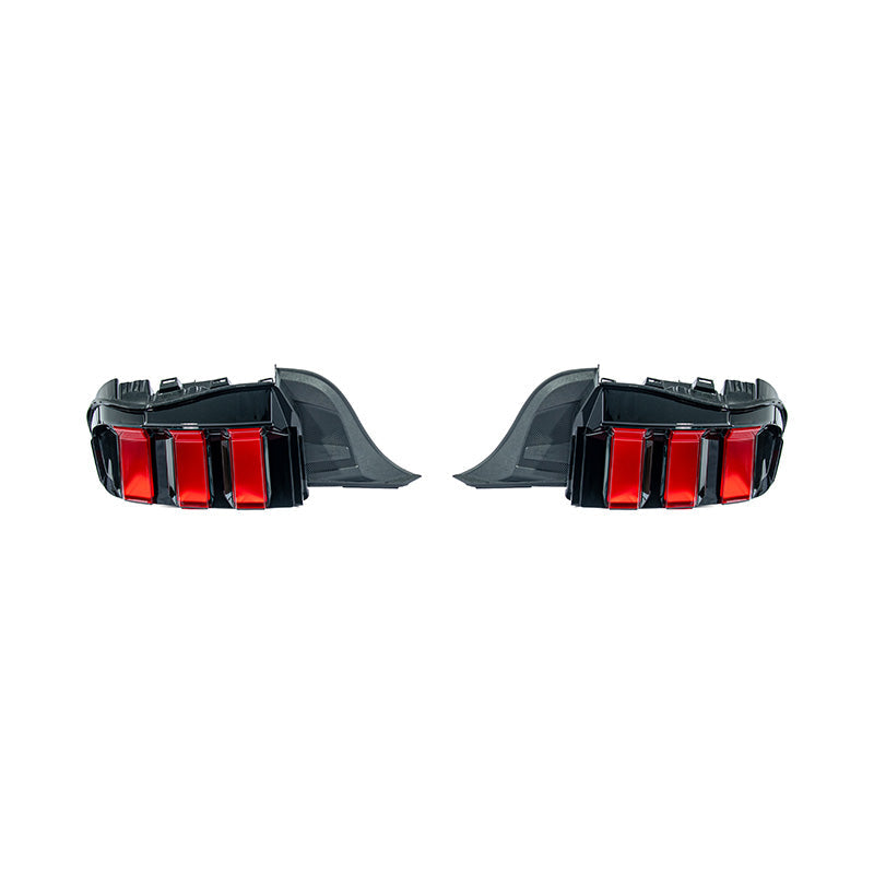 2024-Up Ford Mustang S650 EURO Sequential Signal LED Clear Rear Taillights image 29