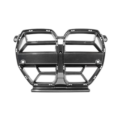 2021-Up BMW G80 M3 | G82 G83 M4 | CSL Style Carbon Fiber Front Kidney Grille image 22