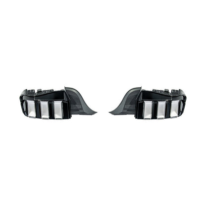 2024-Up Ford Mustang S650 EURO Sequential Signal LED Clear Rear Taillights image 2