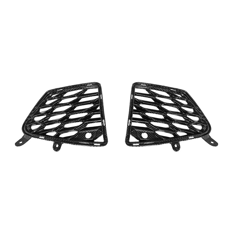 Chevrolet Corvette C8 DRY CARBON FIBER Rear Grill Cover image 2
