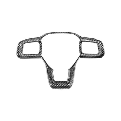 2024-Up Ford Mustang | CARBON FIBER Tape On Steering Wheel Trim Full Cover image 2