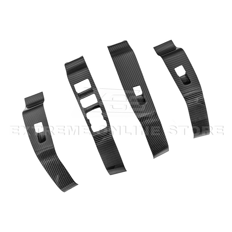 2021+ Ford Mustang Mach-E DRY Carbon Fiber Glass Lifting Cover Kit image 1