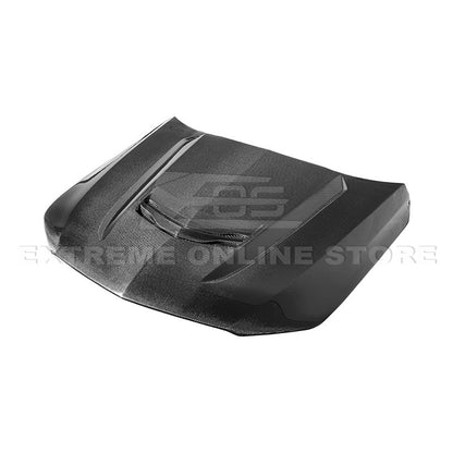 2020-Up Cadillac CT4 Blackwing Bumper Hood Vented Cover image 1