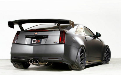 GTC-500 Carbon Fiber Adjustable Wing-2011-2015 Cadillac CTS-V Coupe