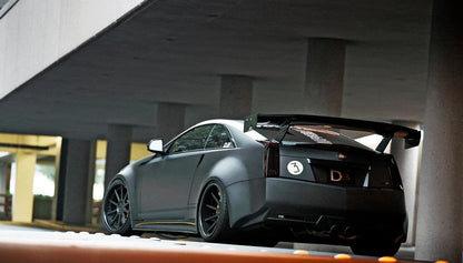 GTC-500 Carbon Fiber Adjustable Wing-2011-2015 Cadillac CTS-V Coupe