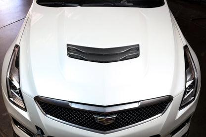 Carbon Fiber Hood Vent-2016-2019 Cadillac ATS-V