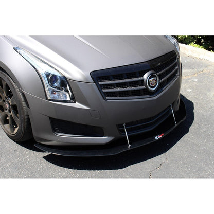 Carbon Fiber Front Wind Splitter-2012-2019 Cadillac ATS Sedan