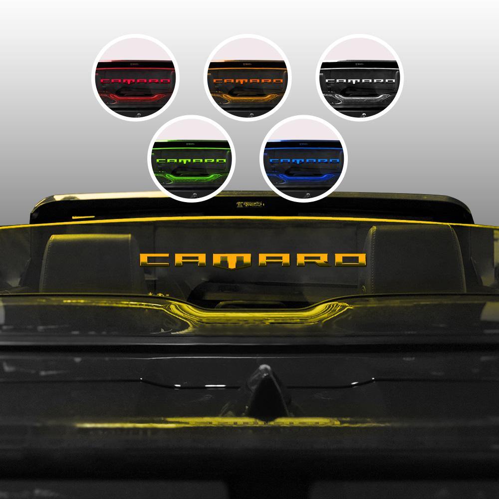 WindRestrictor® Camaro Convertible Rear Add On Wind Deflector image 13