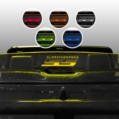 WindRestrictor® Camaro Convertible Rear Add On Wind Deflector image 27