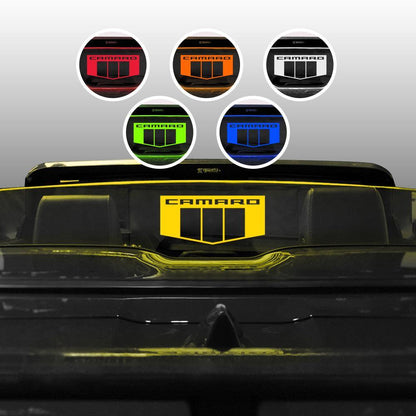 WindRestrictor® Camaro Convertible Rear Add On Wind Deflector image 19