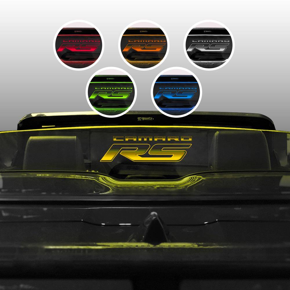 WindRestrictor® Camaro Convertible Rear Add On Wind Deflector image 31