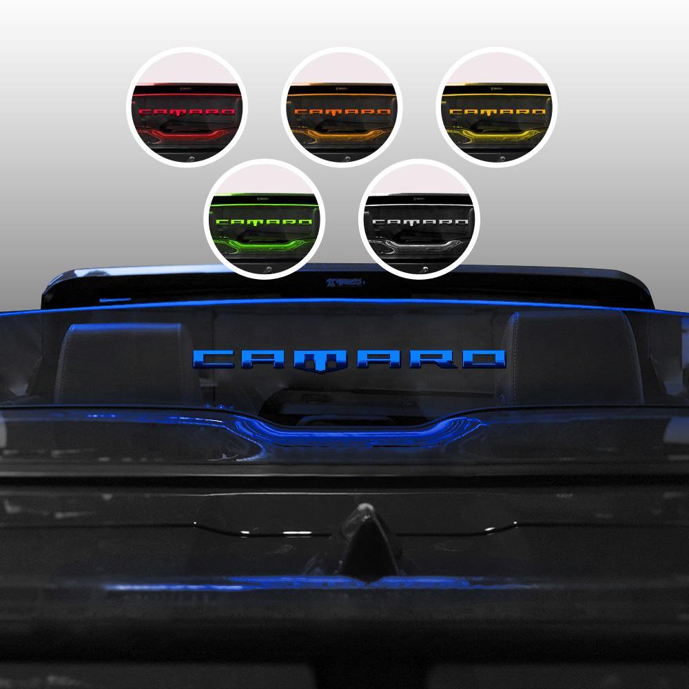 WindRestrictor® Camaro Convertible Rear Add On Wind Deflector image 14