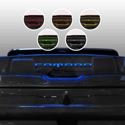 WindRestrictor® Camaro Convertible Rear Add On Wind Deflector image 14