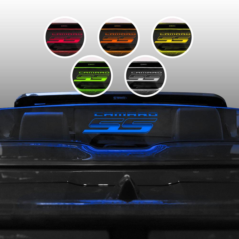 WindRestrictor® Camaro Convertible Rear Add On Wind Deflector image 24