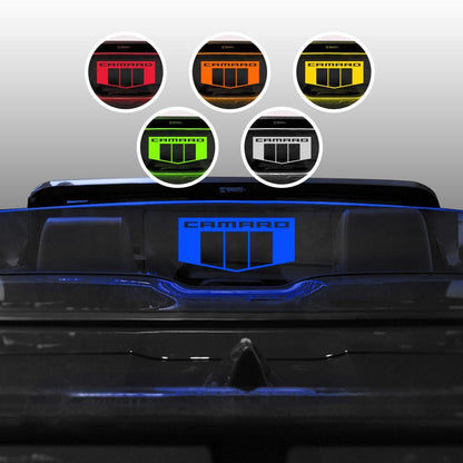 WindRestrictor® Camaro Convertible Rear Add On Wind Deflector image 16