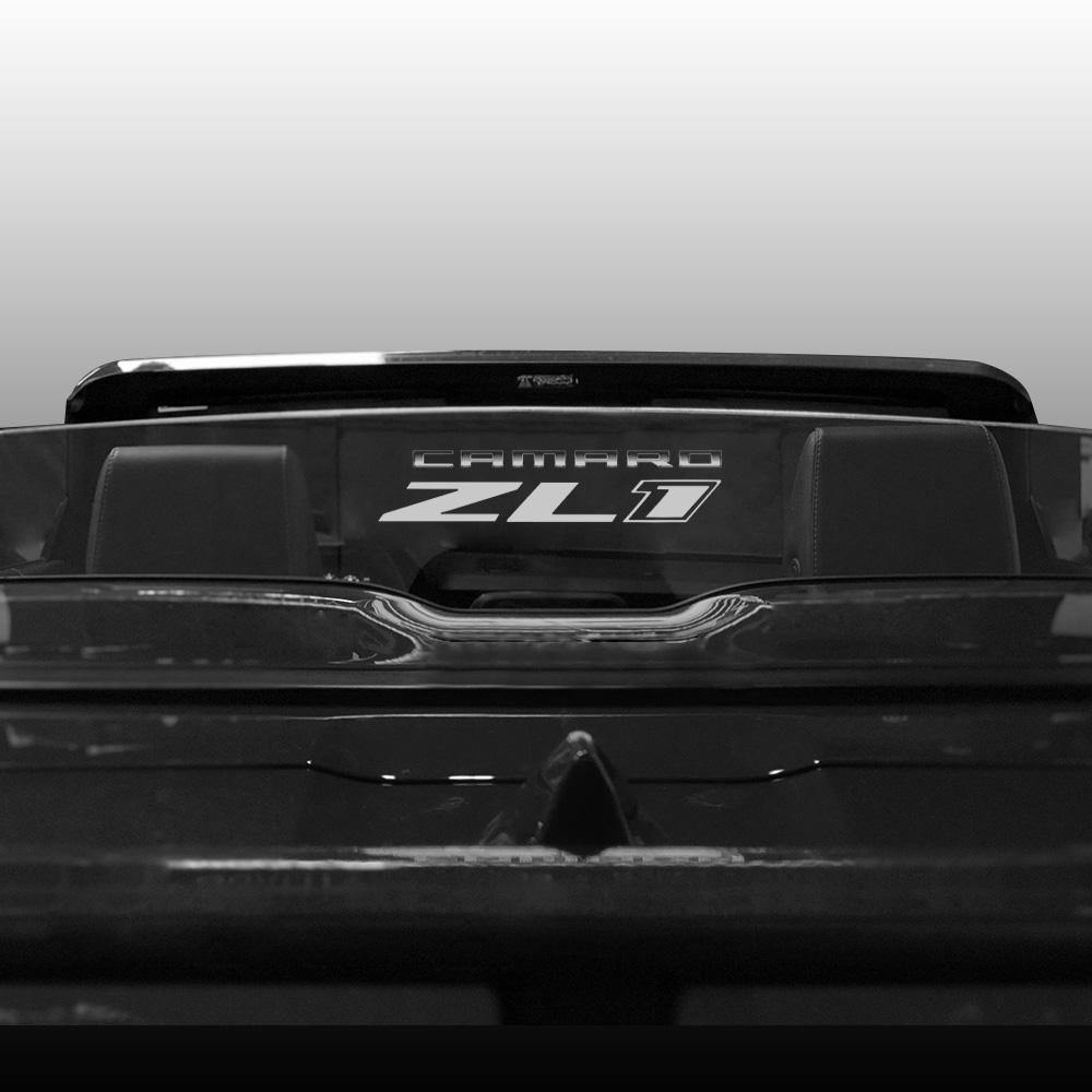 WindRestrictor® Camaro Convertible Rear Add On Wind Deflector image 11