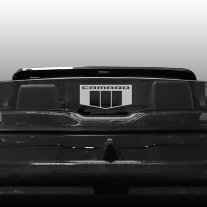WindRestrictor® Camaro Convertible Rear Add On Wind Deflector image 7