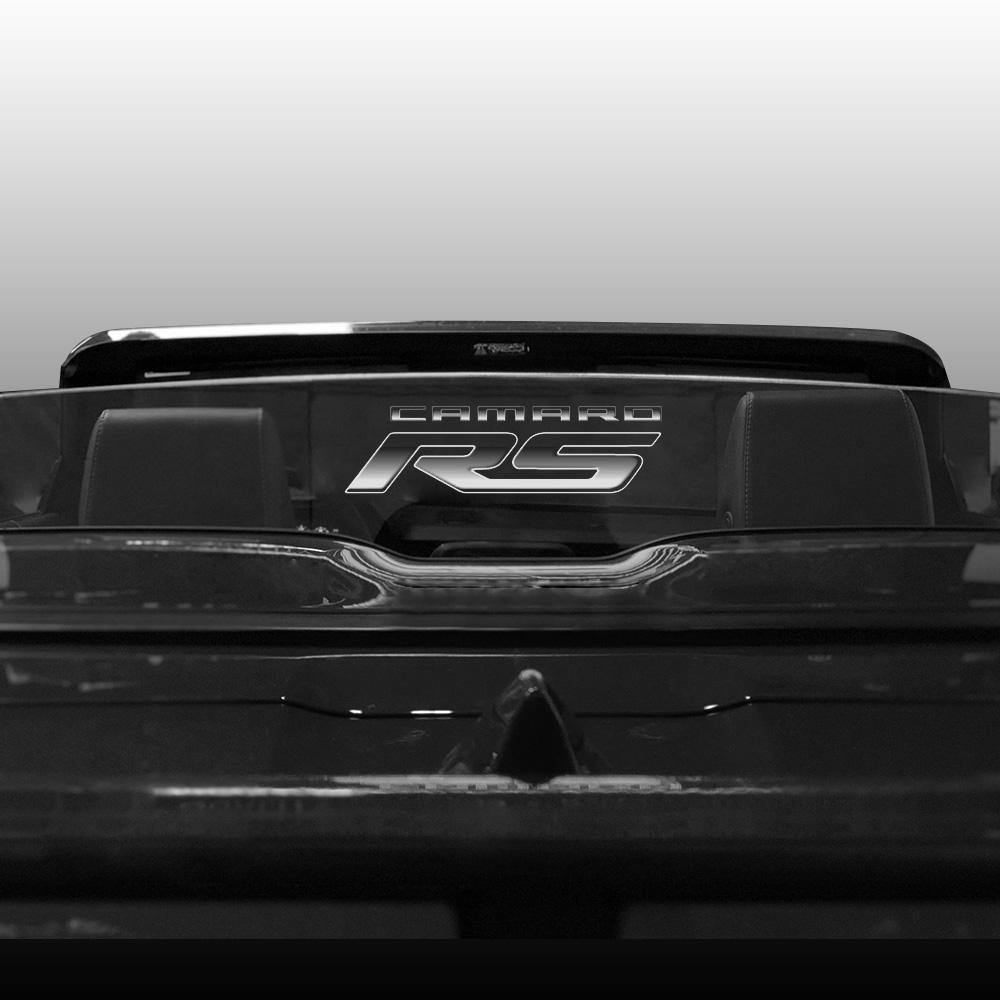 WindRestrictor® Camaro Convertible Rear Add On Wind Deflector image 10