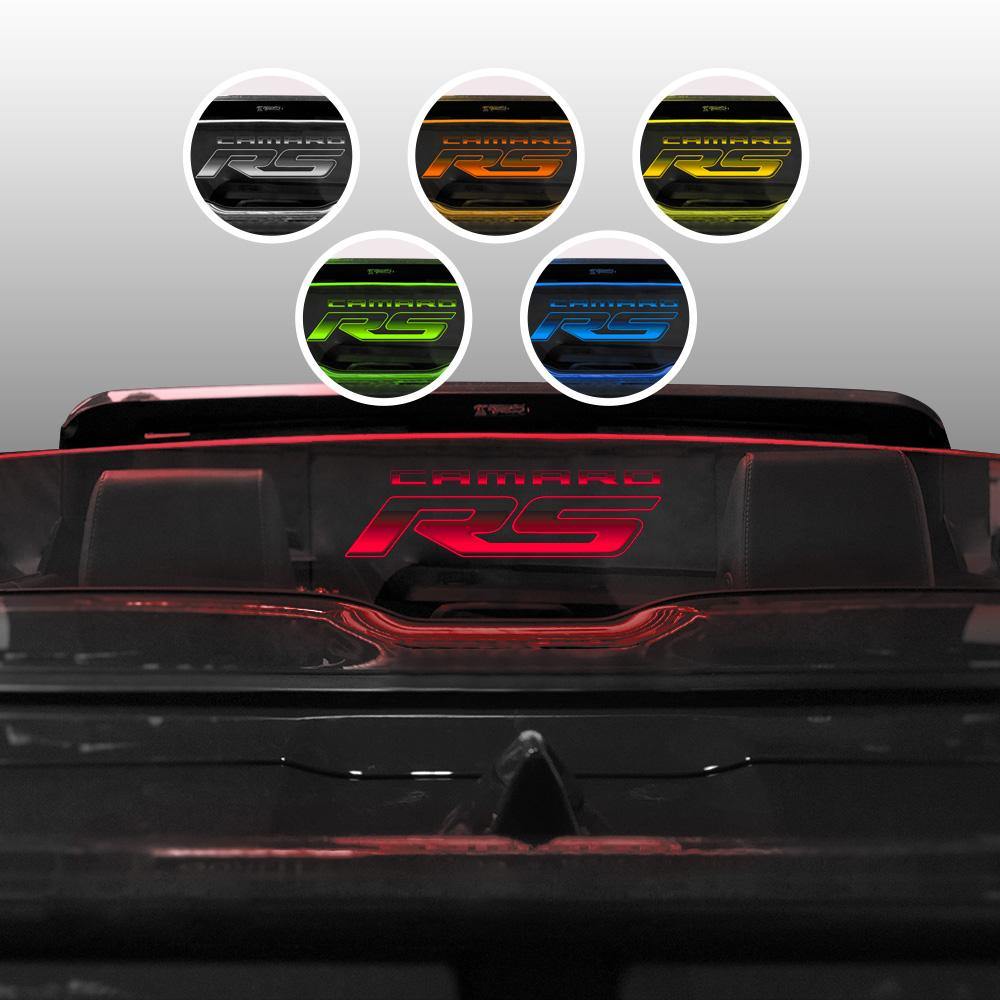 WindRestrictor® Camaro Convertible Rear Add On Wind Deflector image 29